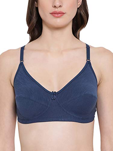 Image of Clovia Women's Cotton Non-Padded Wire Free Full Cup Coverage Underwear
