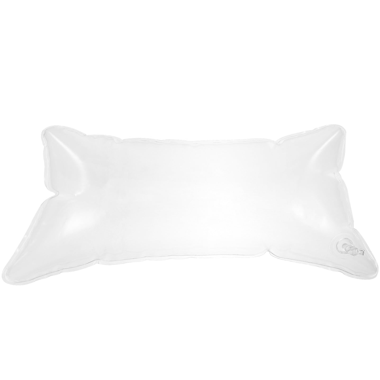 Veemoon Oreiller Gonflable Transparent pour Camping Et Voyage - Coussins D'Extérieur Imperméables en PVC - Confort Optimal pour Voiture Et Taille