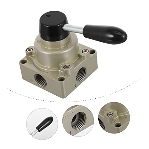 Válvula de control manual de posiciones y vías Mobestech para sistemas de aire 7