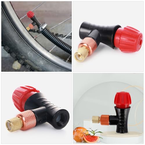 DOITOOL 16G�^�C���Ή� �f���A���o���u�C���t���[�^�w�b�h 3/8�C���`�l�W�� ���]�ԗpCO2�C���t���[�^�[ �󟃘R��h�~�݌v ���[�h�o�C�N �}�E��