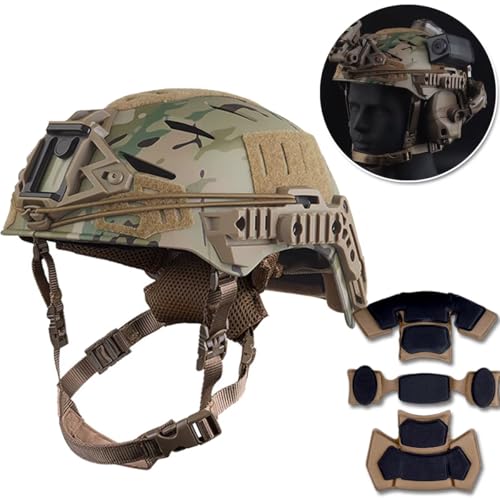 Casque tactique à trou ouvert confortable pour chasse extérieure - 2