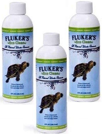 Fluker LabsEco Clean All Natural Reptile Waste Remover 8-Ounce Bottles (Pack of 3)