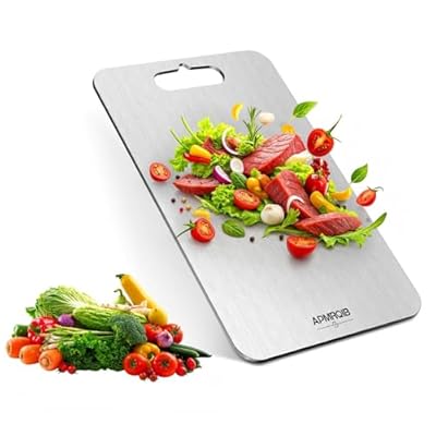 APMRQIB Titanium Cutting Boards for Kitchen, 10...