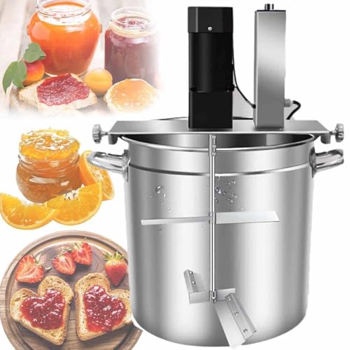 ANXYYDS Batidora automática de Alimentos, agitadora de Salsas, freidora, batidora eléctrica, batidora Comercial para condimentos, agitador de Salsas y sopas para Hacer mermeladas y Salsas. 20L