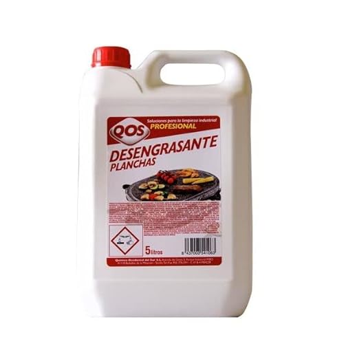 QOS. Desengrasante ultra para hornos y planchas para uso en caliente. Garrafa 5 litros