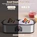Imagen de Yogurtera con pantalla LED y 2 recipientes de cristal de 1000 ml