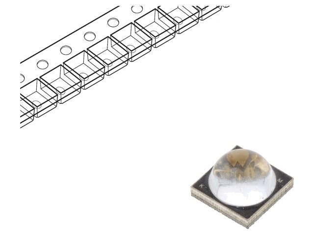 LED ultraviolet PBSD-10KLA-GS 10W puce UV 365nm émetteur haute performance ProLig