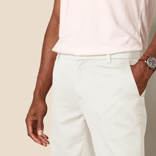 Image of Amazon Essentials Men's Slim-Fit Wrinkle-Resistant Flat-Front Stretch Chino Pant
