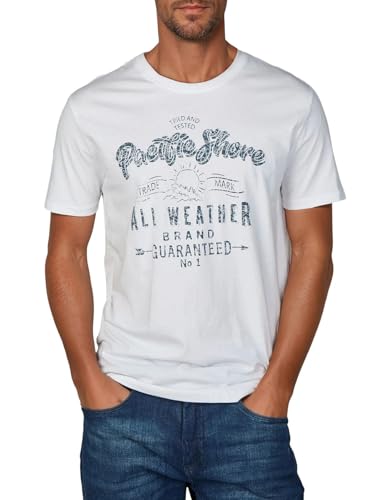 riverso Tshirt Herren Baumwolle Regular Fit RIVLeon 4er Set Pack Rundhals Kurzarm Sommer Tee Shirt Print, Größe:3XL, Farbe:Farbmix 13 – Ansicht 3