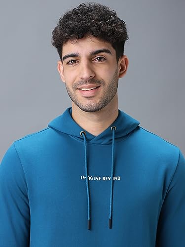 Image of Urbano Fashion Men Polycotton Hooded Sweatshirt