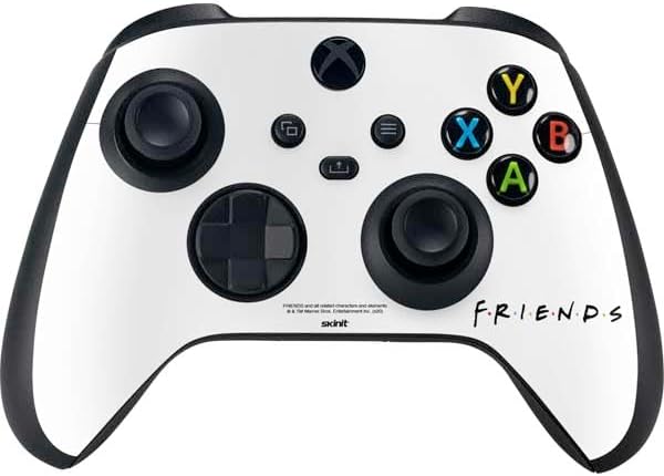 Skinit Decal Gaming Skin Compatible with Xbox Series X Bundle - Officially Licensed Warner Bros Friends Design