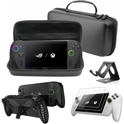 ROG XBOX Ally X/ROG XBOX Ally Ή ANZT[5_Zbg- 1*[P[X+1*fXNX^h +1*VR[یP[X+2*KXیtB (Black)