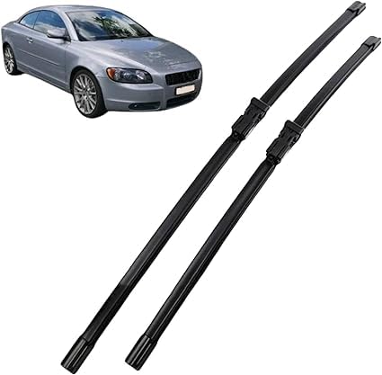 Essuie-Glace pour Volvo C70 avec Lames de Rechange Haute Performance