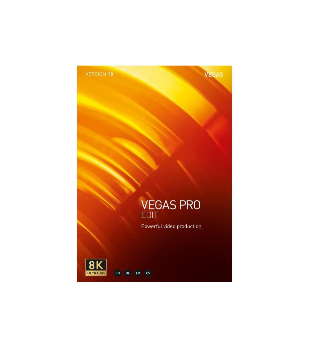 VEGAS Pro|18 EDIT|1 Device|Unbefristete Lizenz|PC|Disc|Disc