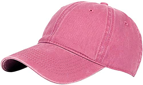 Image of Glamorstar Classic Unisex Baseball Cap Adjustable Washed Dyed Cotton Ball Hat