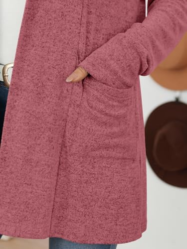 Image of LILLUSORY Cardigan Sweaters for Women Lightweight Cardigans Fall Outfits | Open Front Long Cardigan with Pockets, Business Casual Outfits, Airport Travel Outfits, Teacher Outfits, 2026 Fall Fashion