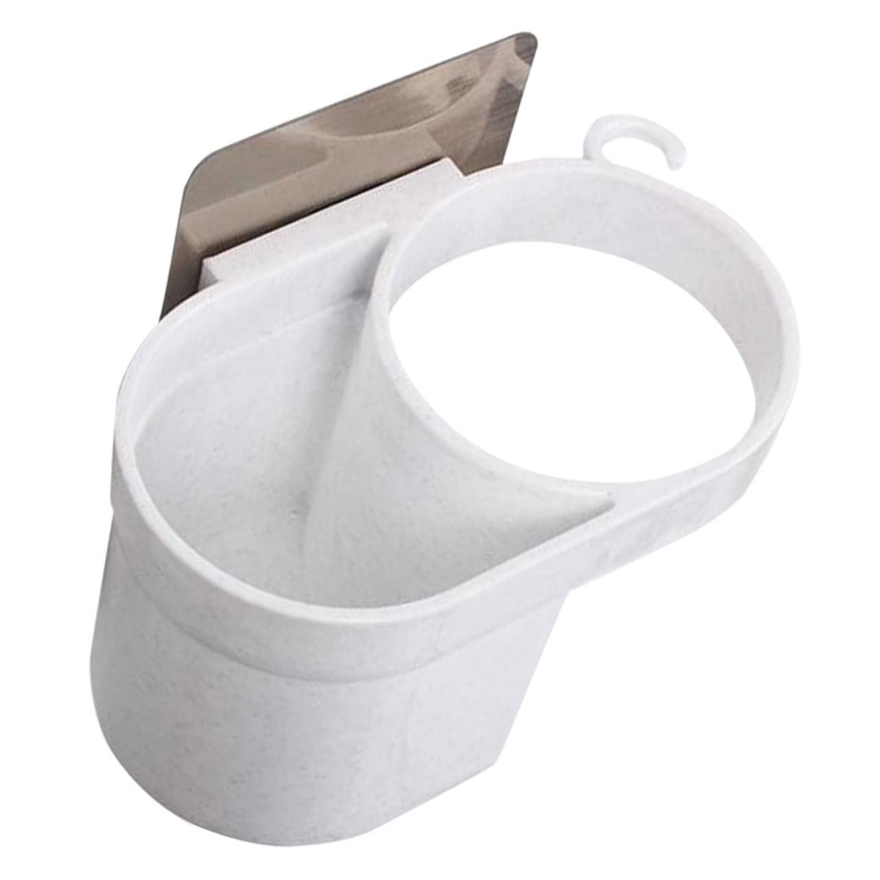 Cabilock 3pezzi Supporto Asciugacapelli Da Parete Porta Phon Adesivo Per Bagno Camera Da Letto Organizzatore Per Asciugacapelli Accessori Installazione Facile Senza Forare Design Moderno