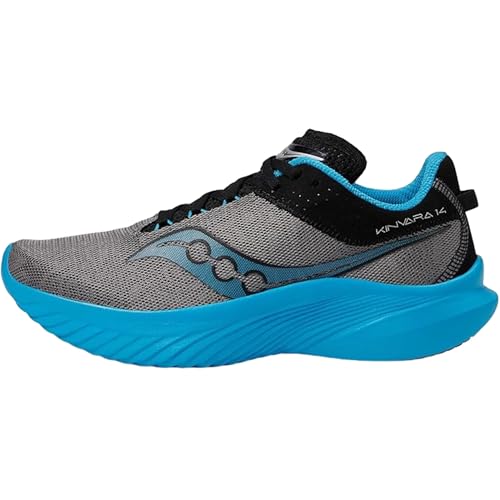 Image of Saucony Womens Kinvara 14 Running Sneakers Shoes - Black