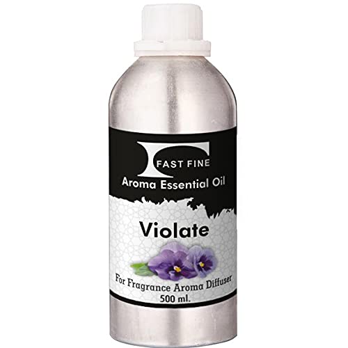 Fast Fine Violate Diffuser Essential Aroma Oil Used for Air Electric Revitalizer Machine (Pack of 500 ml) use Home Office washroom Indoor Outdoor