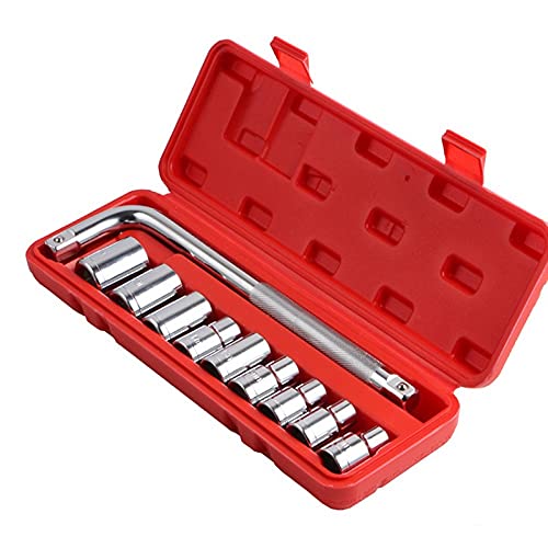 Set de herramientas manuales para reparación de autos 12 piezas miniatura 2