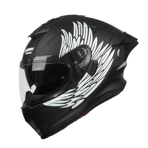 Crown Racing Compact Motorcycle Helmets, Full Face