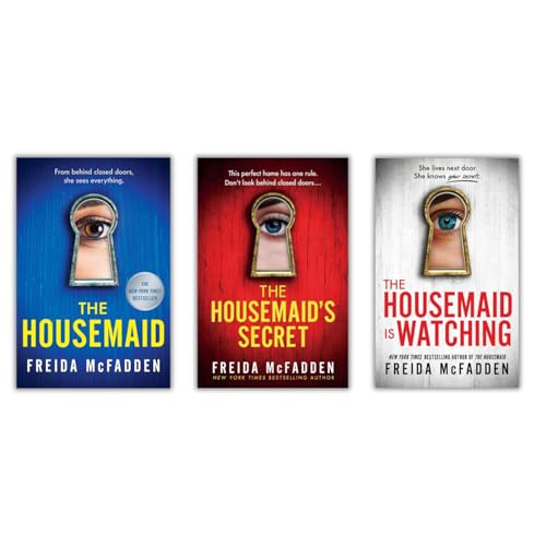 The Housemaid by Freida McFadden, 3-Book Bundle Set | The Housemaid | The Housemaid's Secret | The Housemaid Is Watching - image 1