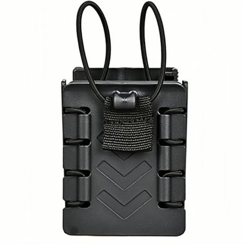 Molle Walkie Talkie Holster Radio Holster,Radio Holder Duty Belt for UV5R 888S F8HP Radio Pouch,APX 6000 Holster,Hytera,Kenwood,Icom,HYT Brand Walkie-Talkie Holster