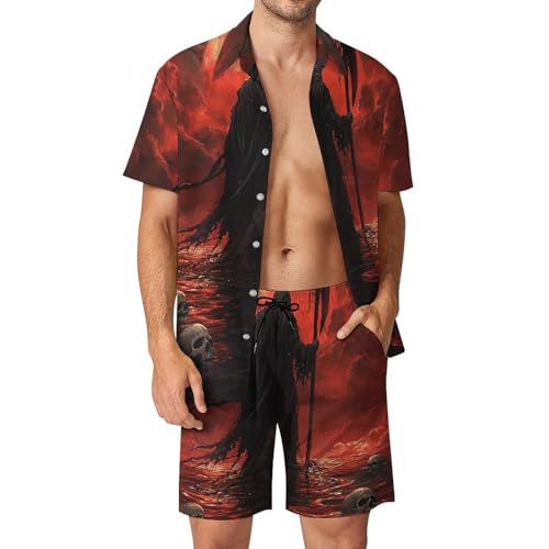 Ensemble 2 pièces pour homme faucheuse fini les coups de chaud