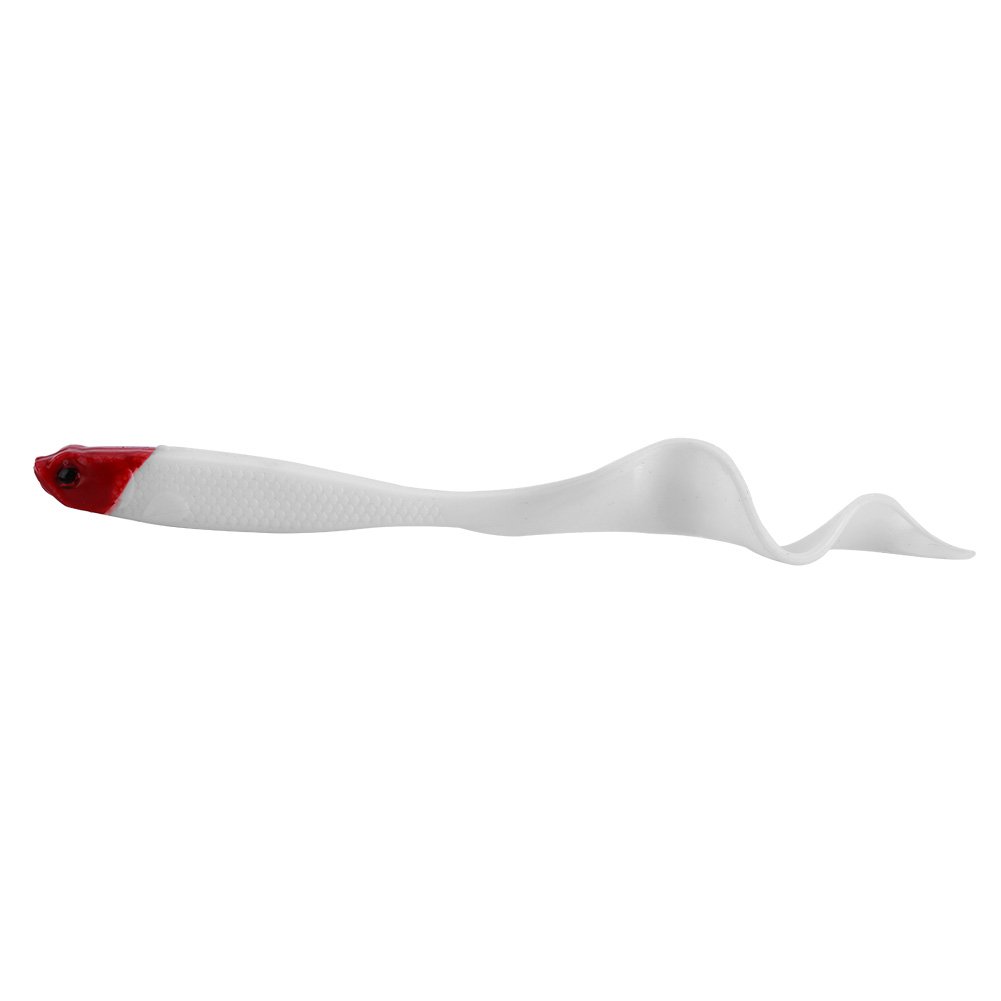 5 Leurres Souples PVC 13cm Pour Pêche – Tête Plombée, Queues Actives, Couleurs Variées Pour Brochet, Perche, Sandre