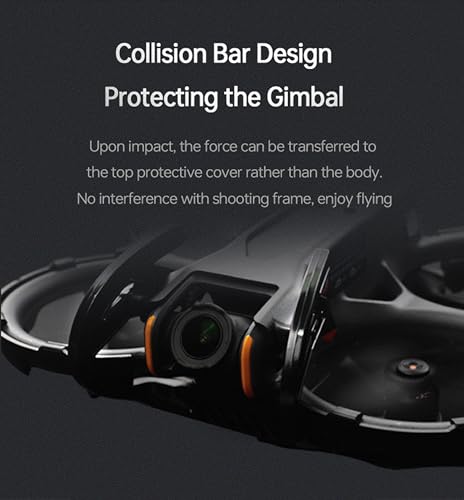 Image of Complete Protection Kit for DJI Avata2 - 360 Anti-Knock & Anti-Scratch, Bumper Ring, Gimbal Bumper, Chassis, Top Cover, and Essential Tools (Screws & Zip Ties Included) (orange)
