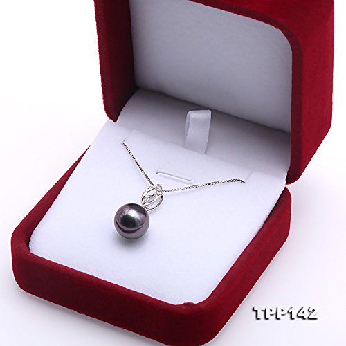 Collier de perles noires de Tahiti AAA fini les bijoux ternes - 2