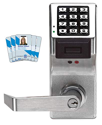 Alarm Lock Systems Inc. PDL3000 US26D Trilogy T3 Prox and Keypad Cylindrical 26D, Satin Chrome