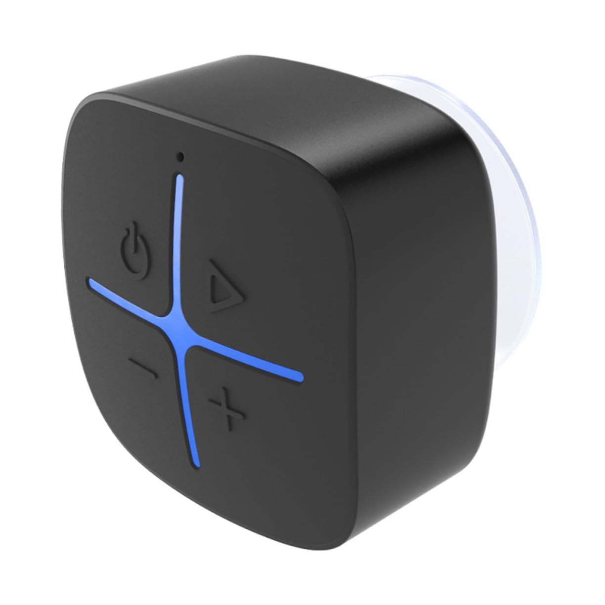Toddmomy Wasserdichter kabelloser Lautsprecher mit Subwoofer Sound Kabelloser Mini Indoor Speaker mit Saugnapf Einfach zu Montierender Badezimmer Wireless Sound für Zuhause