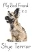 My best Friend is a Skye Terrier: 8” x 5” Blank lined Journal Notebook 120 College Ruled Pages (Best Friends, Band 149)