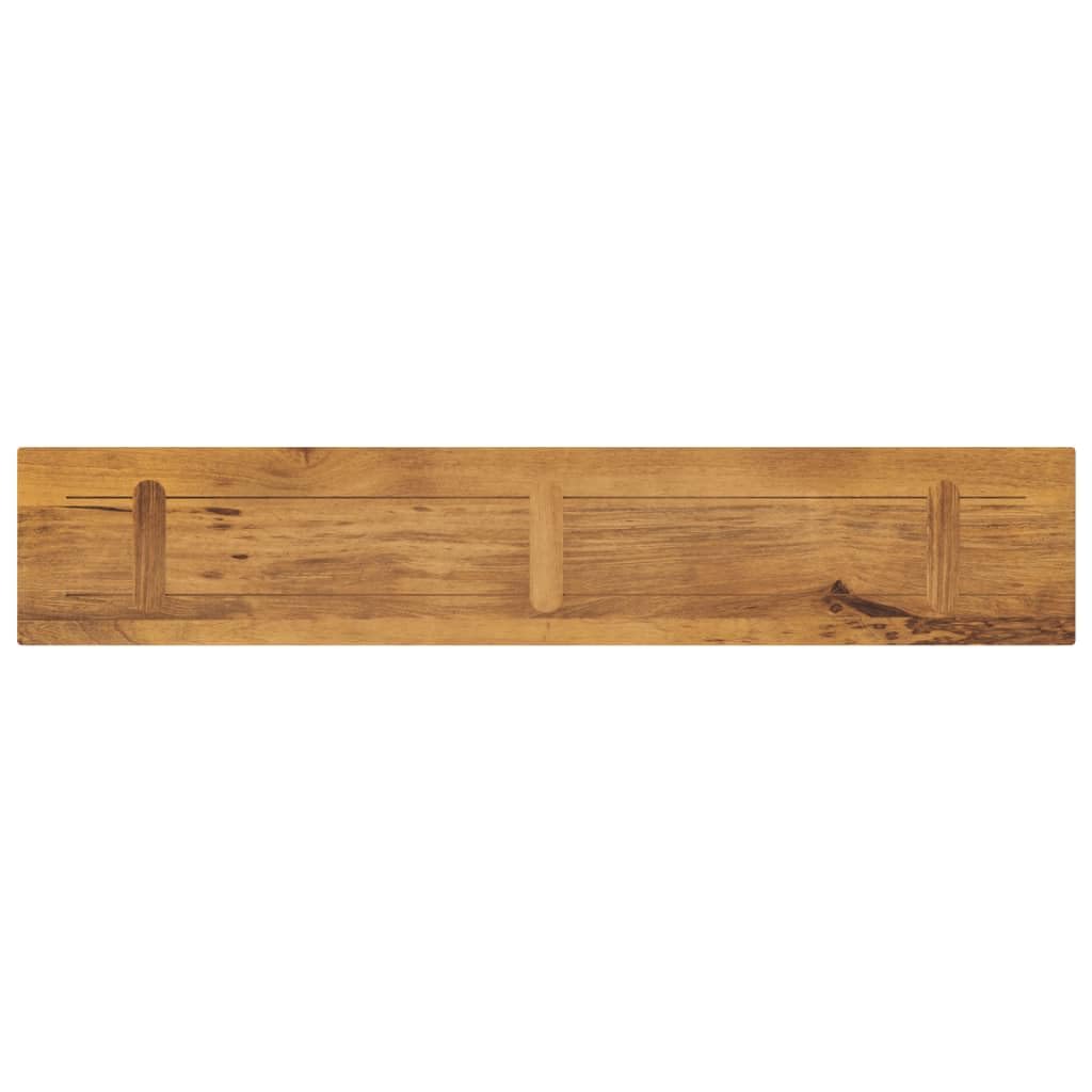 vidaXL Piano per Tavolo 180x40x2,5cm Rettangolare Legno Massello Mango, Piano per Tavolo Rettangolare, Piano Tavolo in Legno, Piano per Tavolo da Pranzo