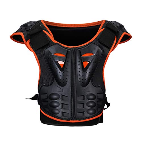 Chest protection motocross enfant taille S avec coque rigide anti-choc