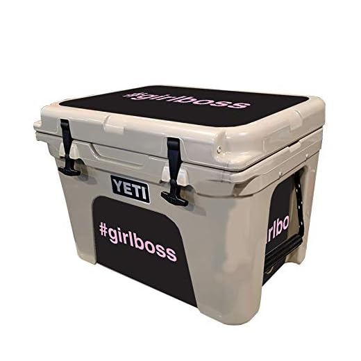 MightySkins (Cooler Not Included) Skin Compatible with YETI 35 qt Cooler – Girl Boss | Protective, Durable, and Unique Vinyl Decal wrap Cover | Easy to Apply | Made in The USA