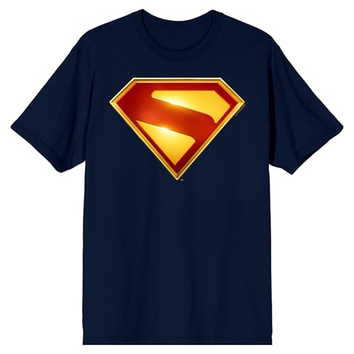 T-shirt Superman col rond manches courtes vêtement été adulte DC Comics