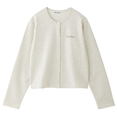 [�~���N�t�F�h] �t�����[�G���{�[�J�[�f�B�K�� FLOWER ELBOW CARDIGAN 103253015002 OATMEAL ONE SIZE
