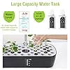 52 Pods Hydroponics Growing System Kit, Indoor Herb Garden with Smart LED Grow Light, Large Capacity Water Tank, Adjustable Height, Auto Timer & Quiet Pump for Home Kitchen Office Indoor Gardening #5