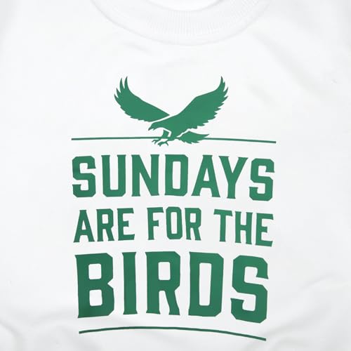 Image of Boys Girls Football Sweatshirt Vintage Bird Graphic Pullover Tops 5-14Y