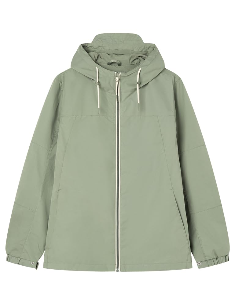 Springfield Abrigo para Hombre Verde L