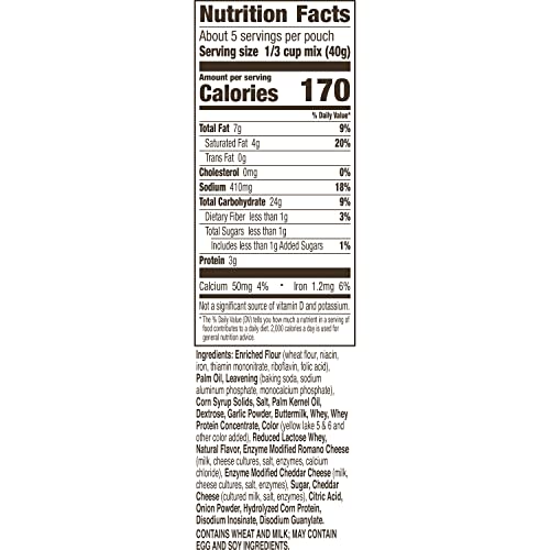 Betty Crocker Bisquick Complete Cheese Garlic Biscuit Mix, Just Add Water, 7.75 Oz. (Pack Of 9) #TOP6