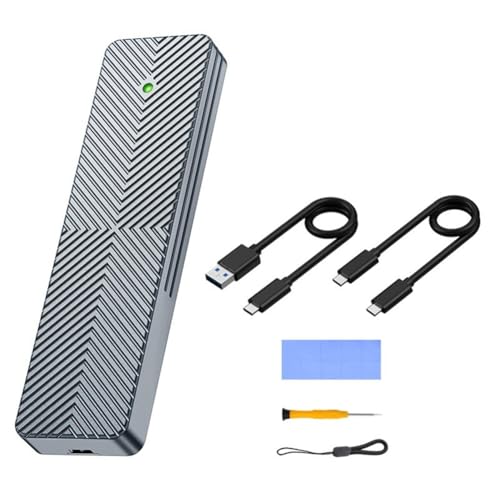 Kudjnfa M.2 �\���b�h�X�e�[�g ���o�C�� �n�[�h�f�B�X�N �{�b�N�X 10Gbps �f���A�� �v���g�R�� NVMe/NGFF �O�t���{�b�N�X USB3.2 M.2 SSD �G���N���[�W��