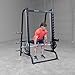 Body-Solid (GS348B) Precise 7° Angle Smith Machine Home Gym - Strength Training Equipment with Adjustable Safeties, Squat Rack Cage, Half Rack & Weight Cage Power Rack - for Amateurs & Professionals