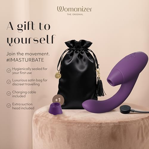 Image of Womanizer Insideout Clit Sucker & G Spot Vibrator for Women, Purple