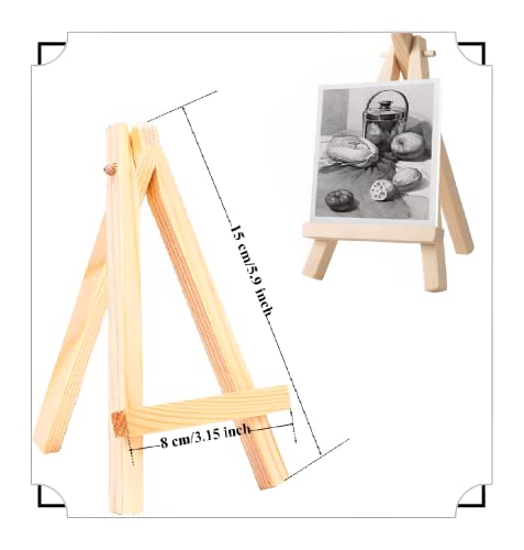 KBNIAN 10PCS Wooden Mini Easel - Image 2