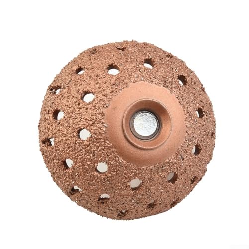 Cabezal de molienda de neumáticos de 42/55 mm con rosca de 9 mm para reparación y pulido de neumáticos, construcción de aleación para herramientas de molienda neumática de alta velocidad (55 mm)