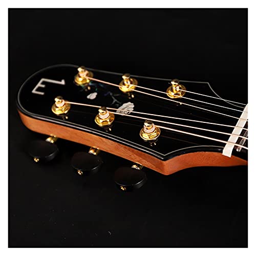 FMOPQ 40-inch M610C Acoustic Guitar Solid Sitika Spruce Top Ebony Fingerboard Professional Acoustic Guitar Guitars (Size… - Les Beatles, Paul McCartney, John Lennon, RIngo Starr, George Harrison FMOPQ 40-inch M610C Acoustic Guitar Solid Sitika Spruce Top Ebony Fingerboard Professional Acoustic Guitar Guitars (Size… – Image 5