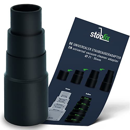STÖBFIX 1x Adaptateur universel de tuyau compatible avec Bosch, Makita, Kärcher - adaptateur...